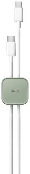 Levně Držák UNIQ Pod self-adhesive cable organizer set of 8 pcs green (UNIQ-PODBUN-GREEN)