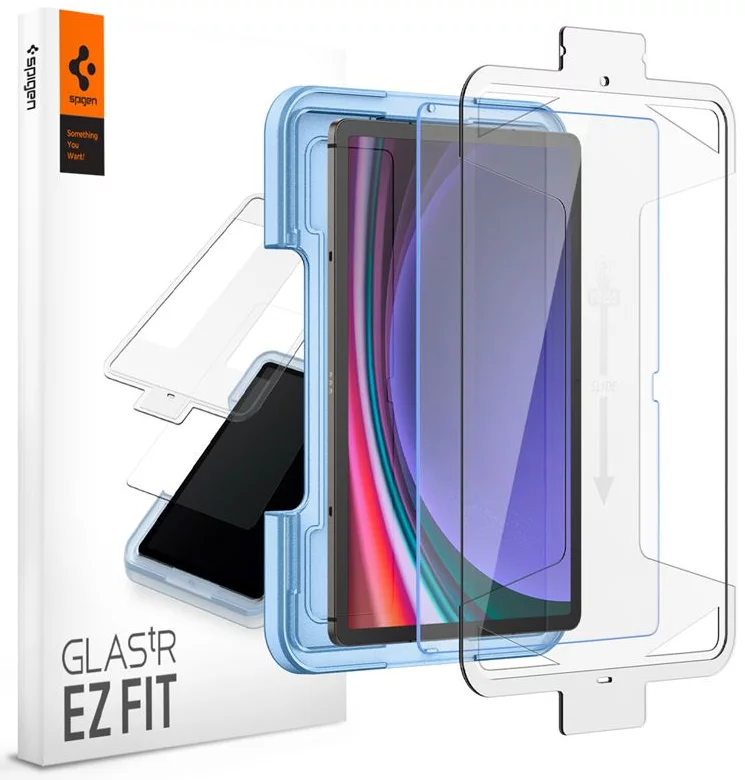 Levně Ochranné sklo Spigen Glass tR EZ Fit 1 Pack - Samsung Galaxy Tab S9+ (AGL06999)