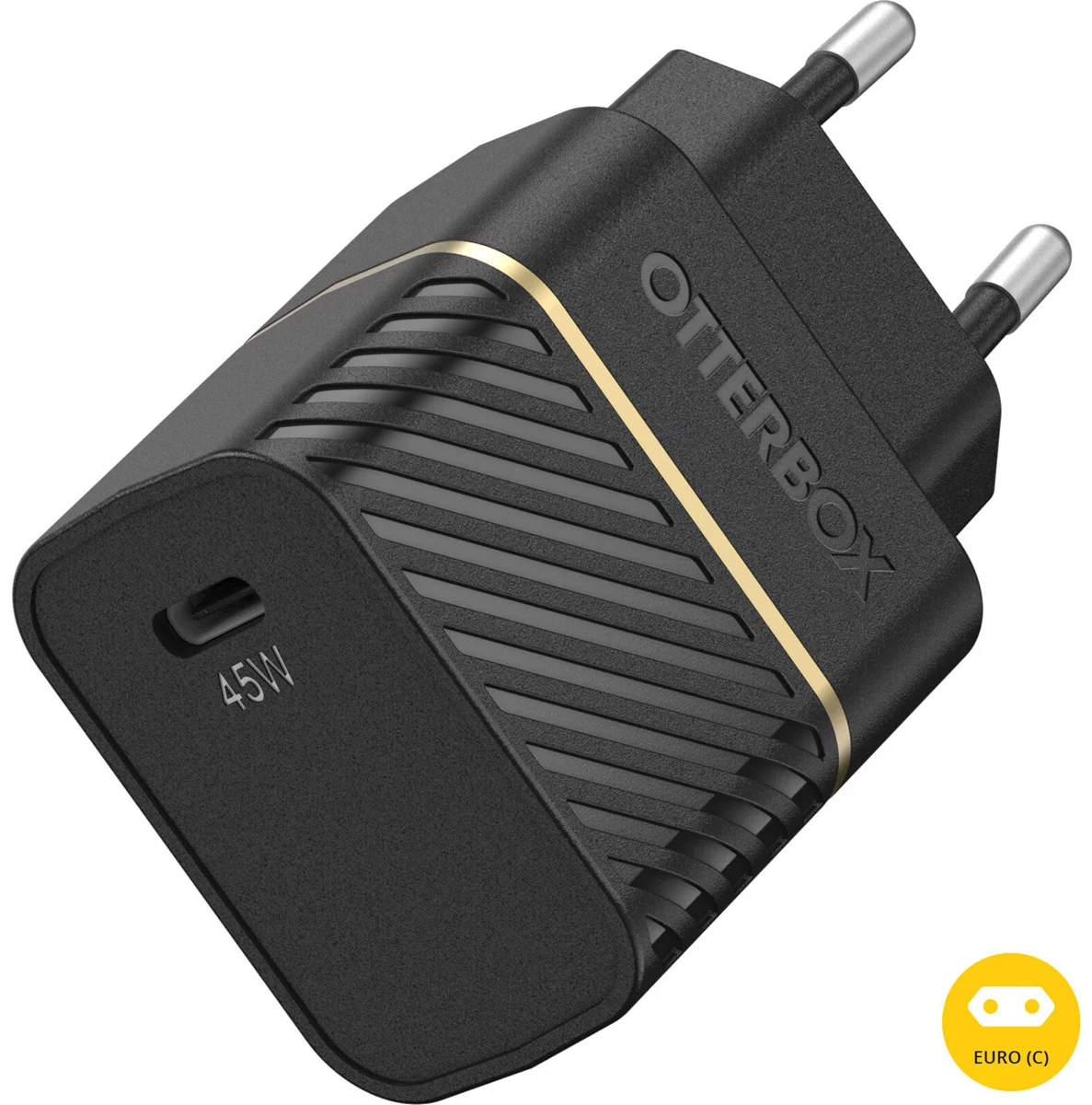 Nabíjačka Otterbox EU Wall Charger 45W GaN-1X USB-C 45W USB- Black (78-81057)