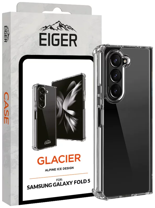 E-shop Kryt Eiger FOLD Glacier Case for Samsung Galaxy Fold 5 in Clear