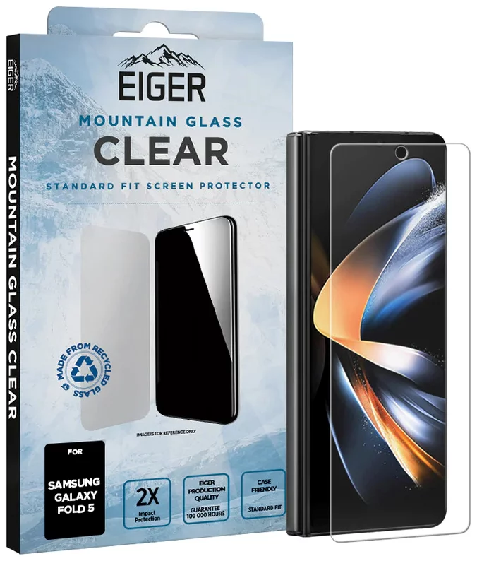 Ochranné sklo Eiger Mountain Glass CLEAR for Samsung Galaxy Fold 5 in Clear