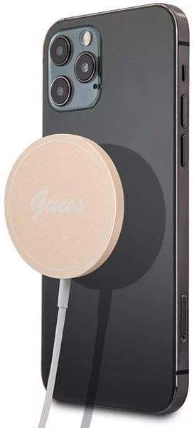 Levně Guess Induction GUCBMSLRD 15W MagSafe gold (GUCBMSLRD)
