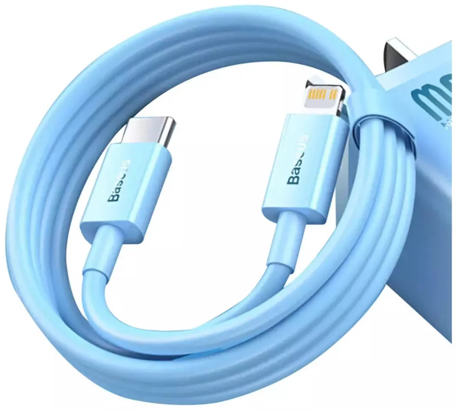 Kábel USB-C to Lightning cable Baseus ,PD 20W 1m (blue)