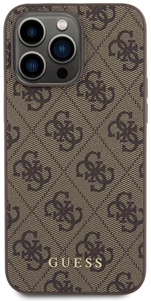 Guess GUHCP15XP4TDSCPP iPhone 15 Pro Max 6.7 różowy pink hardcase