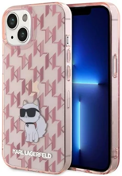 Karl Lagerfeld KLHCP15SHNCMKLP twarde etui na iPhone 15 6,1