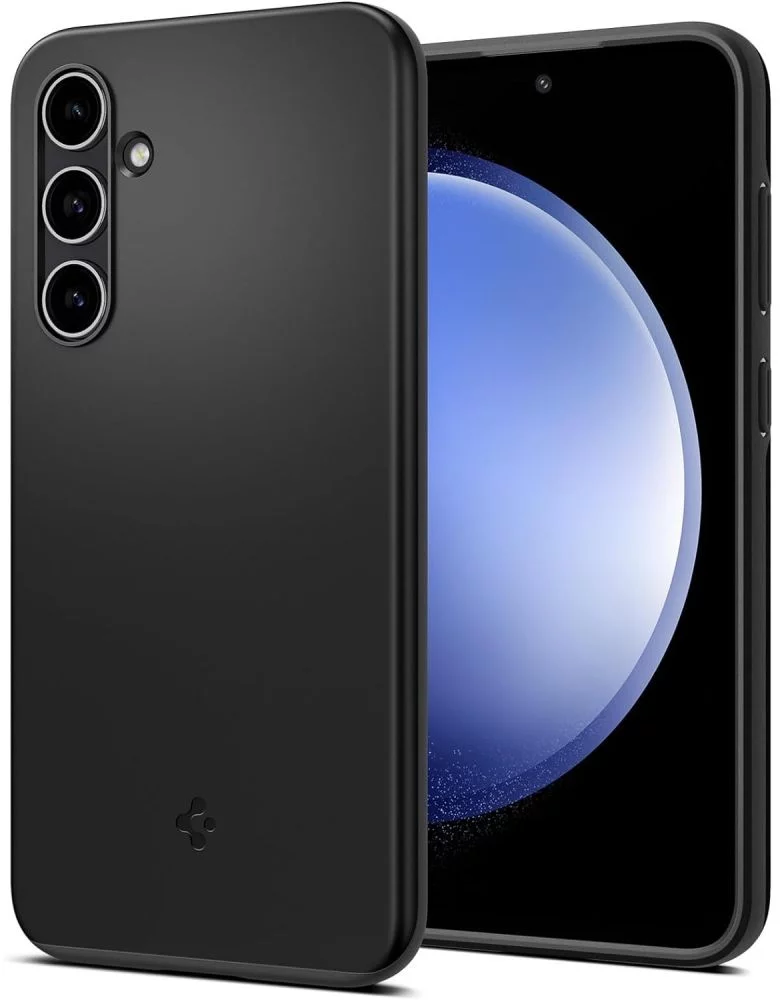 Levně Kryt Spigen Thin Fit black - Samsung Galaxy S23 FE (ACS06363)