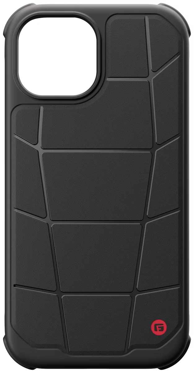 Levně Kryt CLCKR Force Magsafe for iPhone 15 black/red (54465)