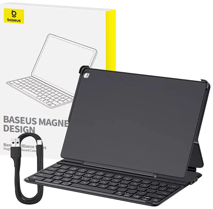 Levně Pouzdro Magnetic Keyboard Case Baseus Brilliance for Pad 10.2" (black)