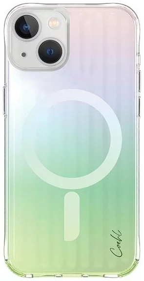 Levně Kryt UNIQ case Coehl Linear iPhone 15 6.1" Magnetic Charging iridescent (UNIQ-IP6.1(2023)-LINMIRD)