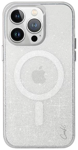 Levně Kryt UNIQ case Coehl Lumino iPhone 15 Pro Max 6.7" Magnetic Charging sparkling silver (UNIQ-IP6.7P(2023)-LUMMSSIL)