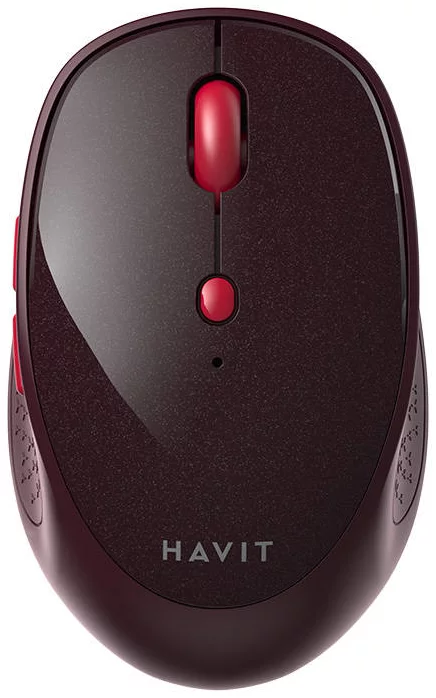 Levně Myš Havit Wireless mouse MS76GT plus (red)