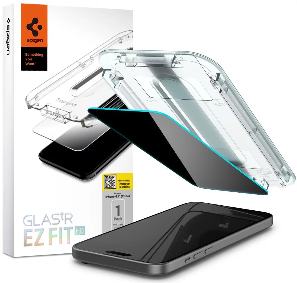 SPIGEN GLAS.tR EZ Fit HD 2PCS Glass Screen Protector for Galaxy S24 Ultra