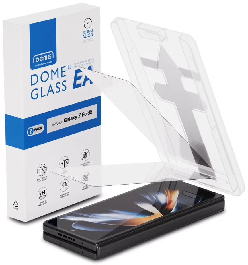 Levně Ochranné sklo WHITESTONE EA GLASS 2-PACK GALAXY Z FOLD 5 CLEAR (8809365408573)