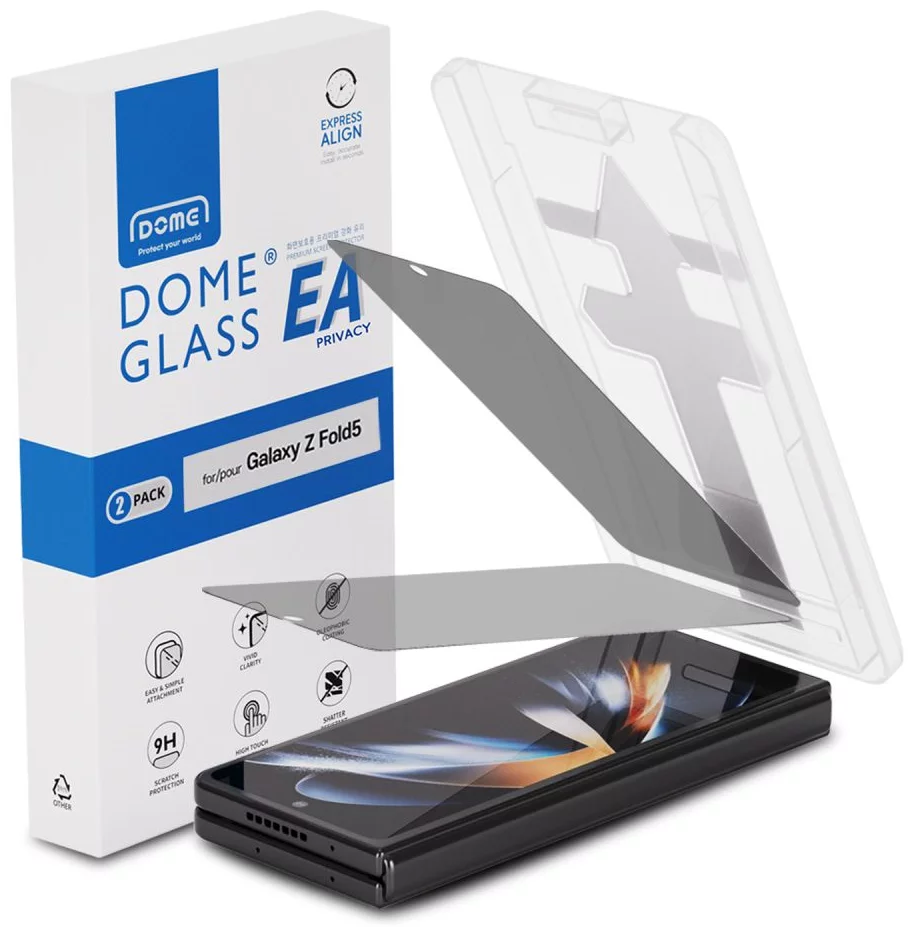 Levně Ochranné sklo WHITESTONE EA GLASS 2-PACK GALAXY Z FOLD 5 PRIVACY (8809365408580)