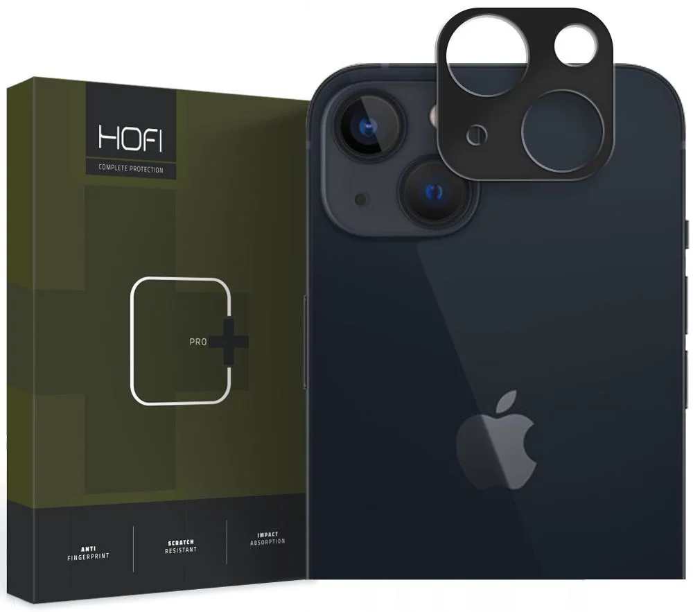 Hofi ochrana fotoaparátu pre Apple iPhone 15/iPhone 15 Plus - Čierna