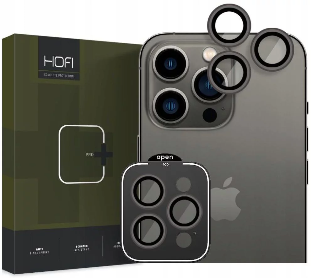 Hofi ochranné sklo pre Apple iPhone 14 Pro/iPhone 15 Pro Max - Čierna