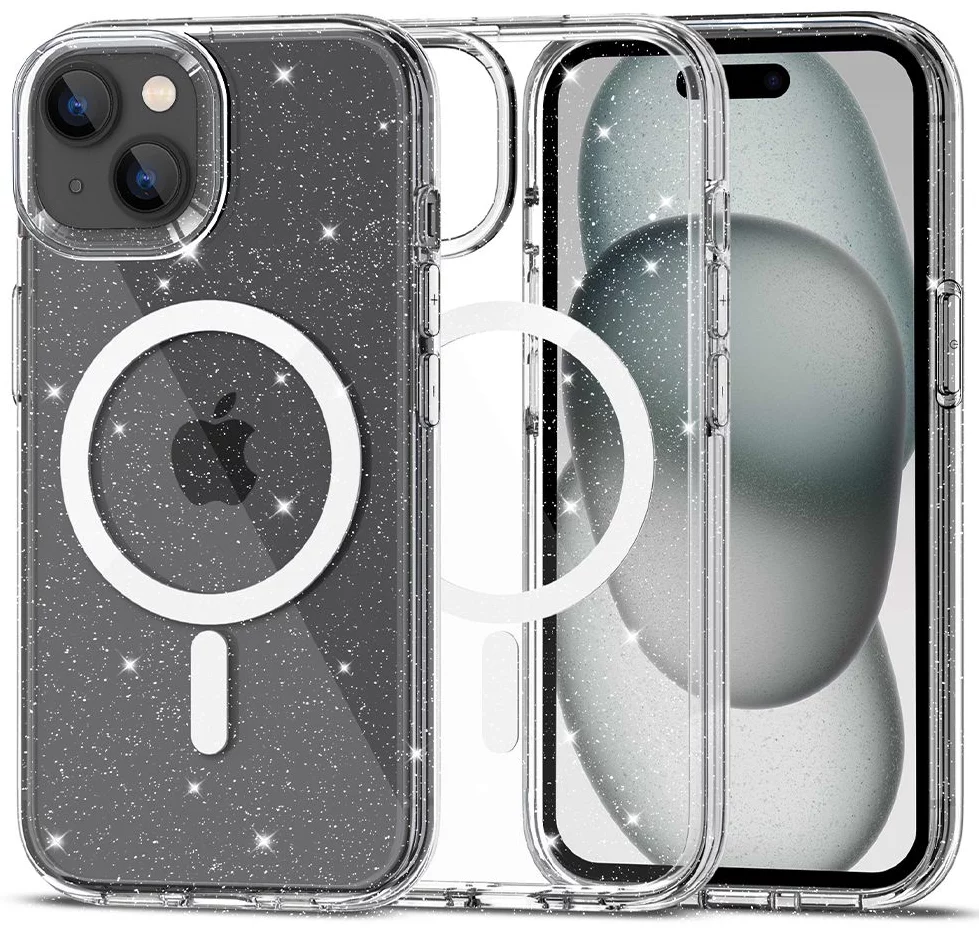 Apple iPhone 15 Plus case transparent TECH-PROTECT FLEXAIR HYBRID