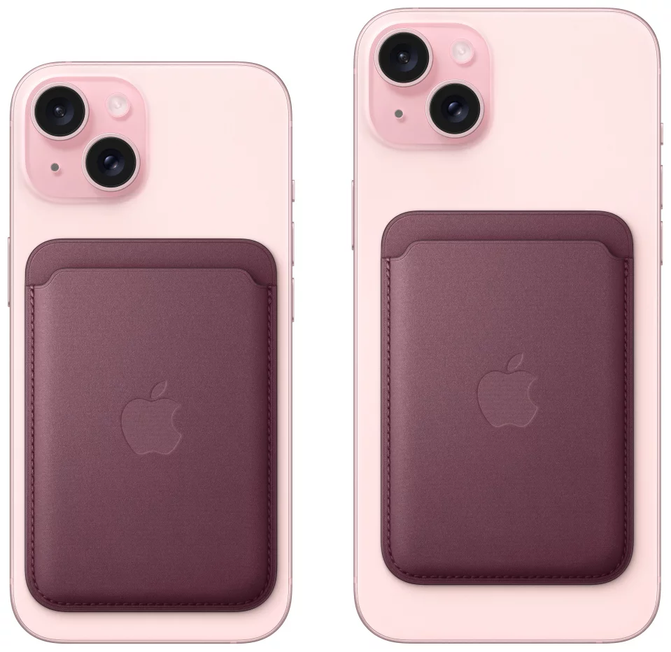 Levně Peněženka Apple iPhone FineWoven Wallet with MagSafe - Mulberry