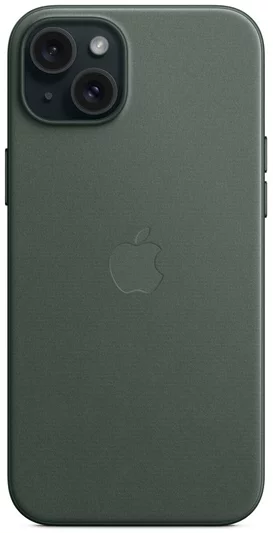Levně Kryt Apple iPhone 15+ FineWoven Case with MS - Evergreen