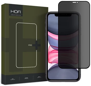 HOFI ANTI SPY GLASS PRO+ PRIVATIZING GLASS IPHONE 11 / XR PRIVACY (9490713933459)