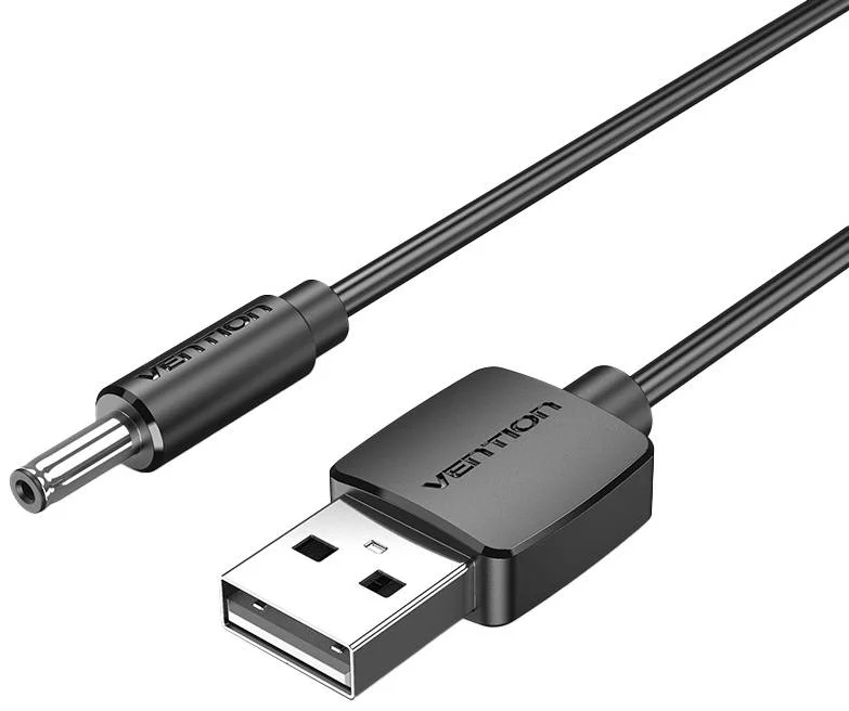Kábel Vention Power cable USB to DC 3,5mm CEXBF 5V 1m