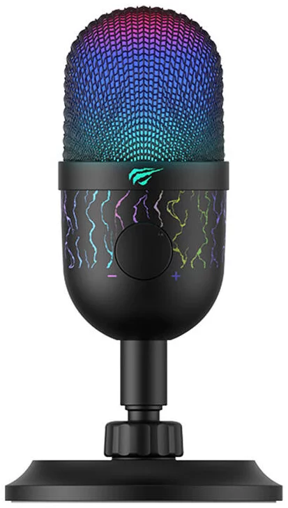 Levně Mikrofon Havit Gaming Microphone GK52 RGB
