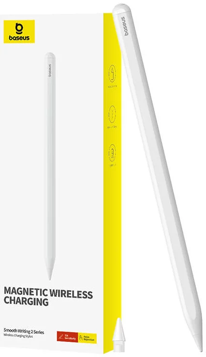 Stylus Baseus Active stylus Smooth Writing Series with wireless charging (White)