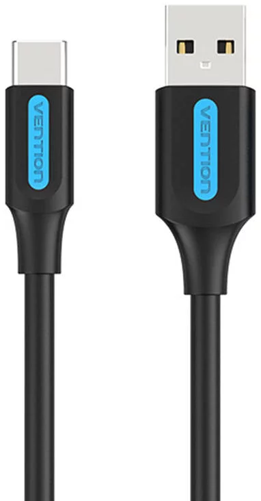 Kábel Vention Charging Cable USB-A 2.0 to USB-C COKBC 0,25m (black)
