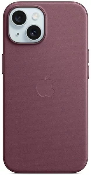 Levně Kryt Apple MT3E3ZM/A iPhone 15 6.1" MagSafe mulberry FineWoven Case (MT3E3ZM/A)