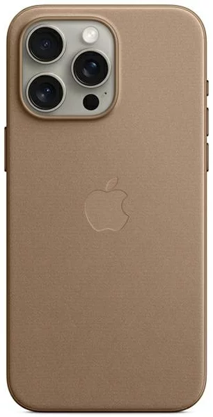 Levně Kryt Apple MT4W3ZM/A iPhone 15 Pro Max 6.7" MagSafe light brown FineWoven Case (MT4W3ZM/A)