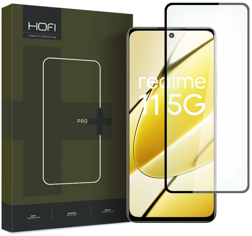 Ochranné sklo HOFI GLASS PRO+ REALME 11 5G BLACK (9319456607215)