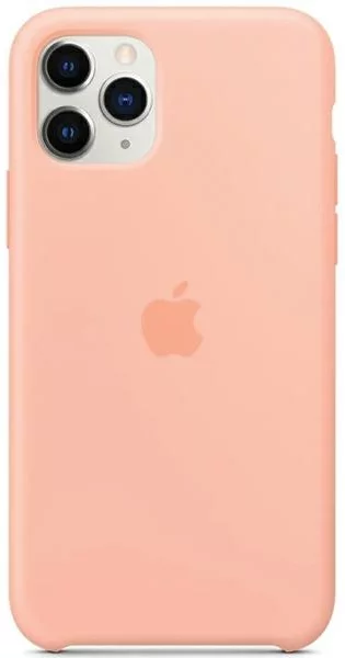 Levně Kryt Apple MY1H2ZM/A iPhone 11 Pro Max 6.5" grapefruit Silicone Case (MY1H2ZM/A)