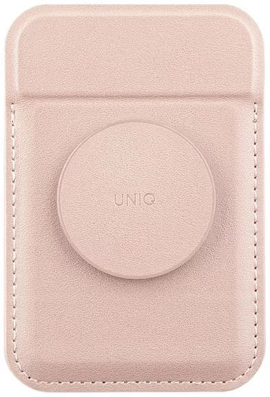 Peňaženka UNIQ Flixa magnetic card wallet with stand pink MagSafe (UNIQ-FLIXA-PINK)
