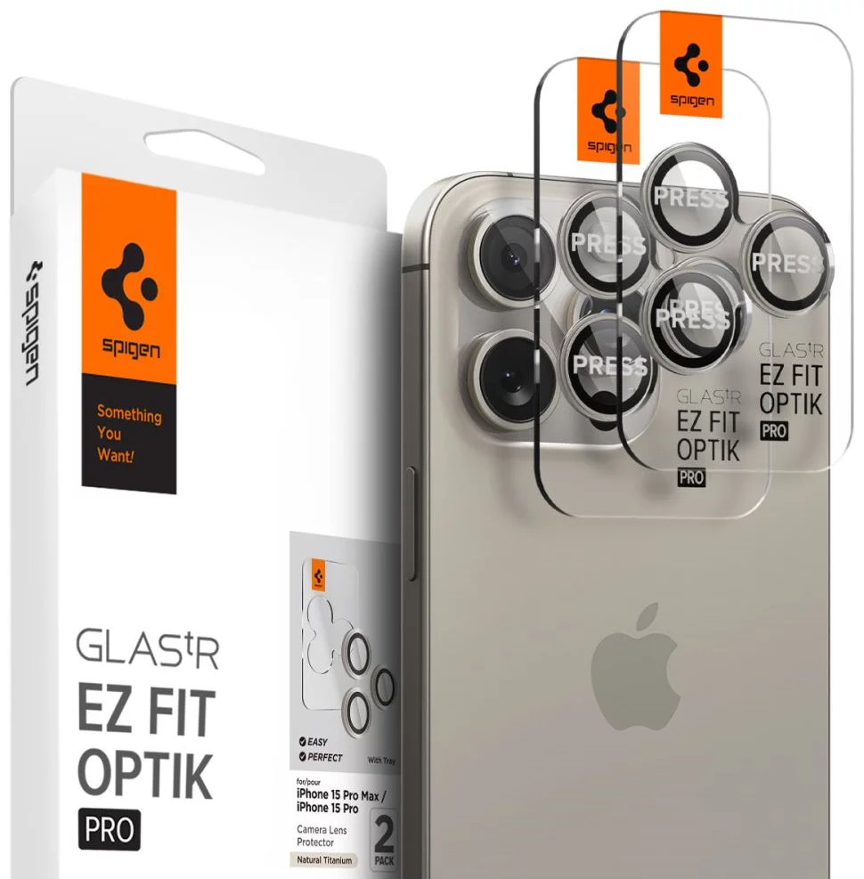 Spigen Tempered Glass Screen Protector [GlasTR EZ FIT] designed for iPhone  14 Pro Max [Case Friendly] - Sensor Protection / 2 Pack