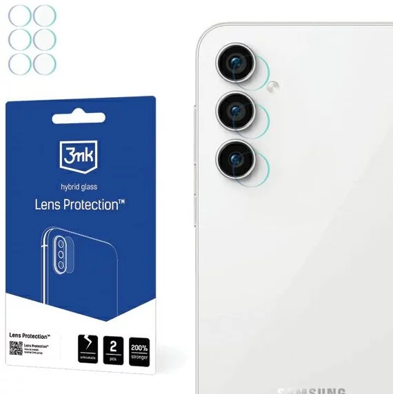 Levně Ochranné sklo 3MK Lens Protect Samsung Galaxy S23 FE Camera Lens Protection 4pcs