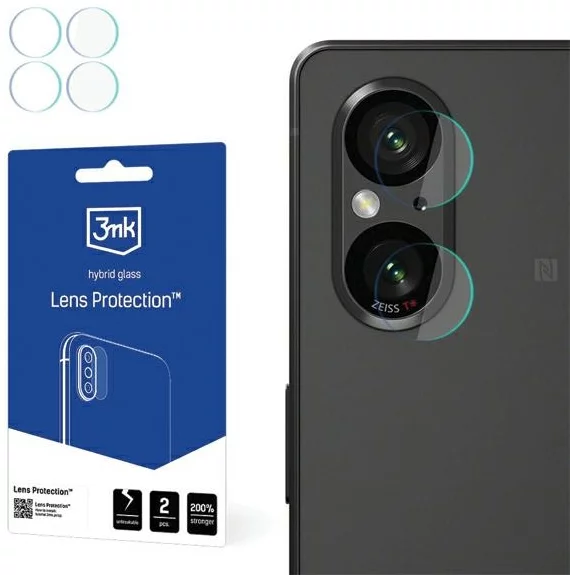 Ochranné sklo 3MK Lens Protect Sony Xperia 5 V Camera Lens Protection 4pcs 