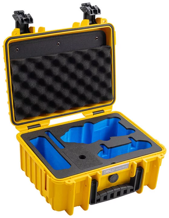 Levně Pouzdro B&W Case type 3000 for DJI Air 3 (yellow)