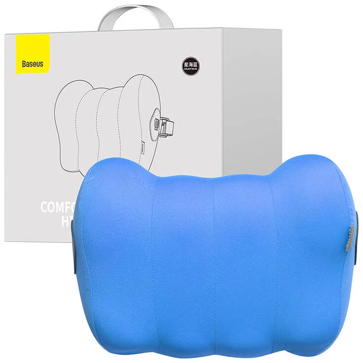 Vankúš Baseus Silk Car Headrest Pillow ComfortRide Series (blue)
