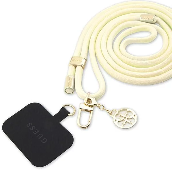 Levně Guess GUOUCNMG4EE Universal CBDY Cord strap beige (GUOUCNMG4EE)