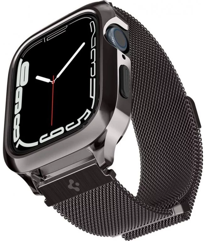 Remienok Spigen Metal Fit, graphite - Apple Watch 41mm/40mm/38mm (AMP06928)