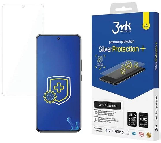 Ochranná fólia 3MK Silver Protect+ Realme GT5 Antimicrobial foil, Wet-installed