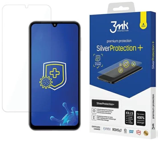 Ochranná fólia 3MK SilverProtect+ Samsung M34 5G Antimicrobial foil, Wet-installed 