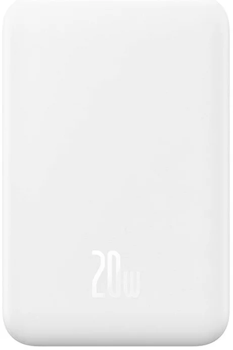 E-shop Nabíjačka Baseus Magnetic Mini Powerbank 5000mAh 20W (white)