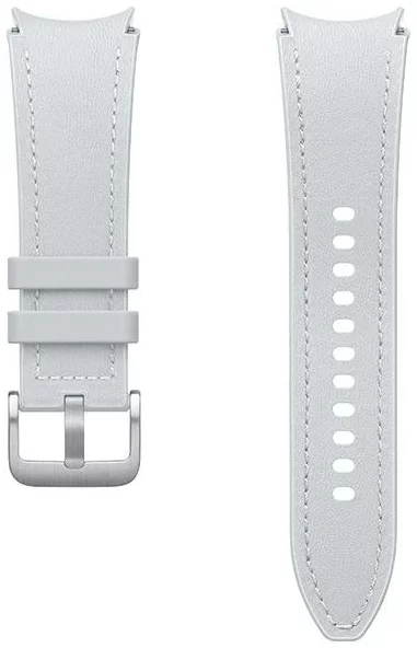Remienok Samsung Hybrid Eco-Leather Band ET-SHR95SSEGEU for Watch6 20mm S/M silver (ET-SHR95SSEGEU)