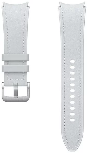 Řemínek Samsung Hybrid Eco-Leather Band ET-SHR96LSEGEU for Watch6 20mm M/L silver (ET-SHR96LSEGEU)