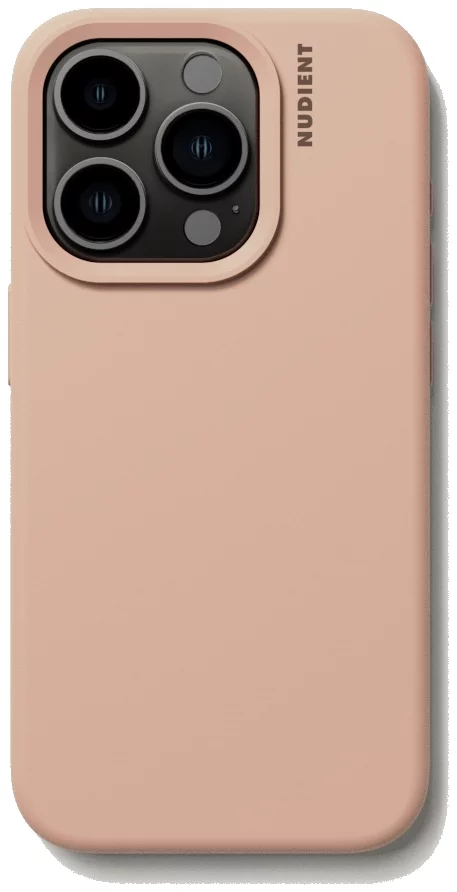 E-shop Kryt Nudient Base for iPhone 15 Pro Peach Orange (00-020-0085-0104)