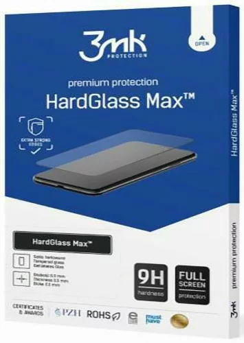 Levně Ochranné sklo 3MK HardGlass Max Samsung S24 Ultra S928 black, Fullscreen Glass