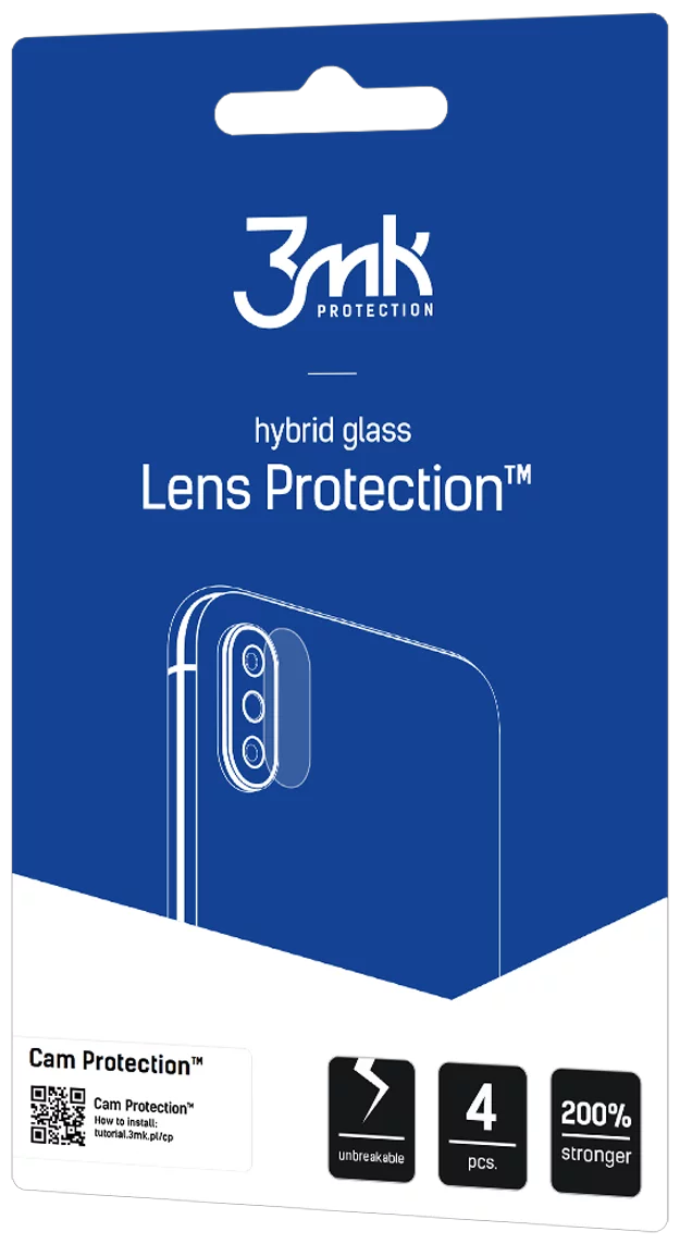 Levně Ochranné sklo 3MK Lens Protect Samsung A05 Camera lens protection 4pcs