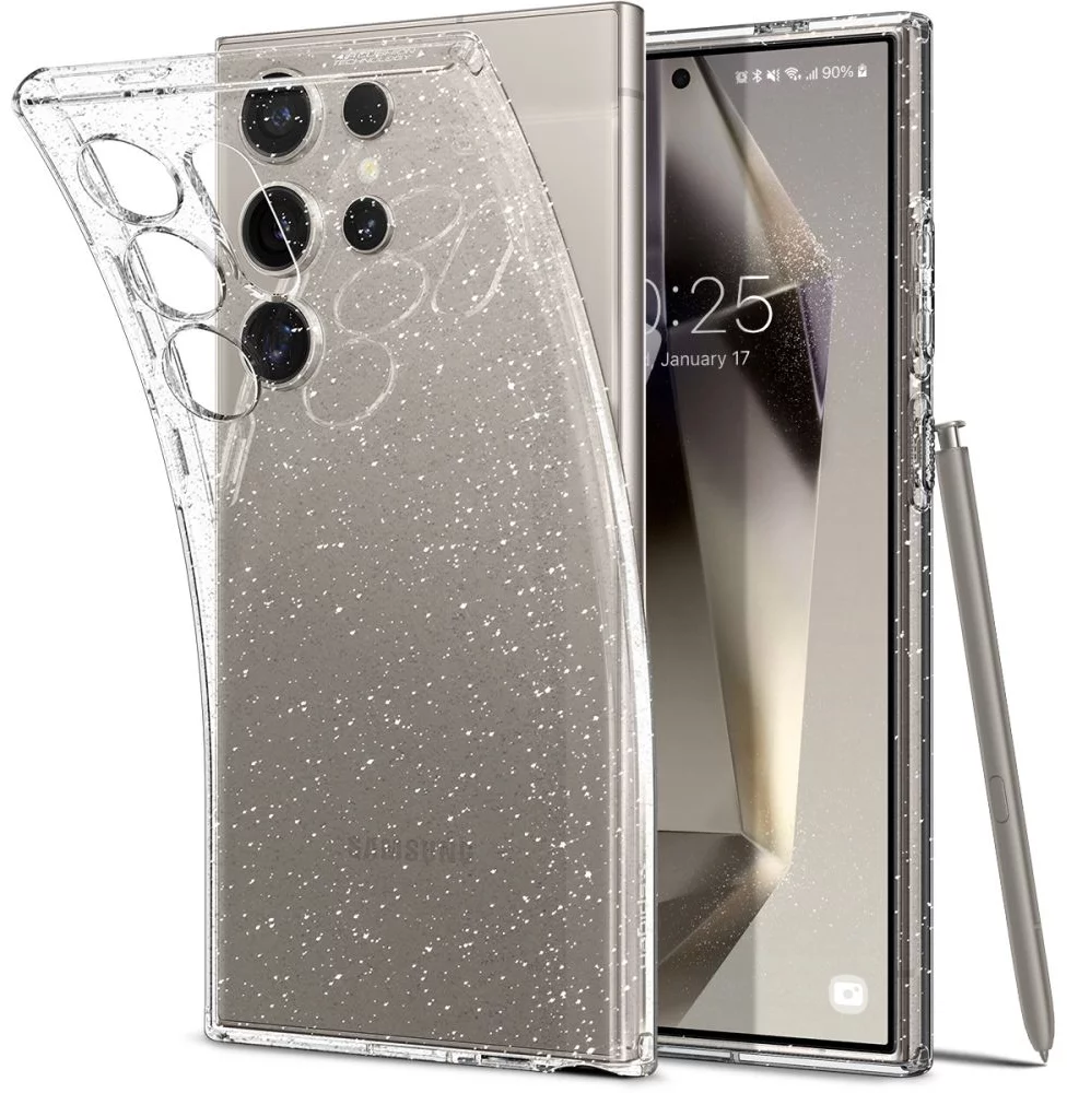 Spigen Liquid Crystal Glitter Crystal quartz Samsung Galaxy S24 Ultra