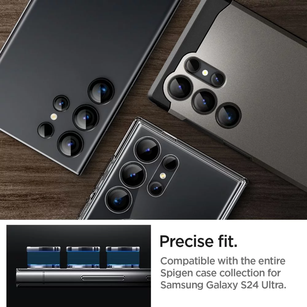 Spigen Case Thin Fit Samsung Galaxy S24 Ultra Abyss Green
